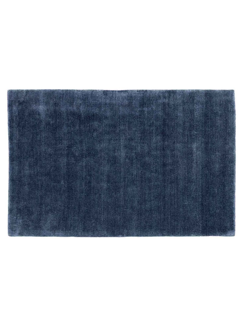 TULIP -100% BAMBOO SILK- 150X230 CM- Blue - Image 3