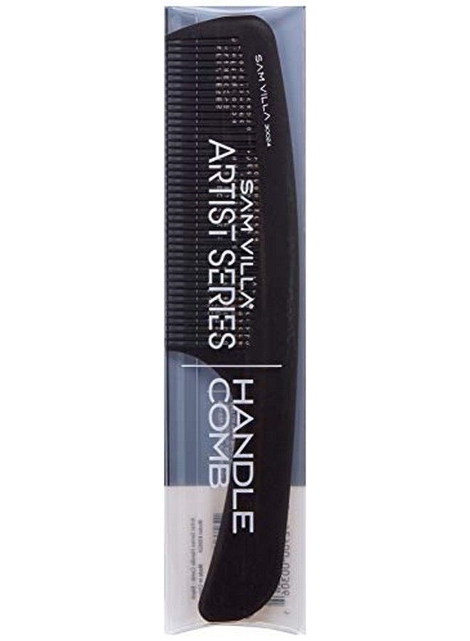 Sam Villa Signature Series Professional Detailing And Taper Tail Handle Comb Black - Image 4