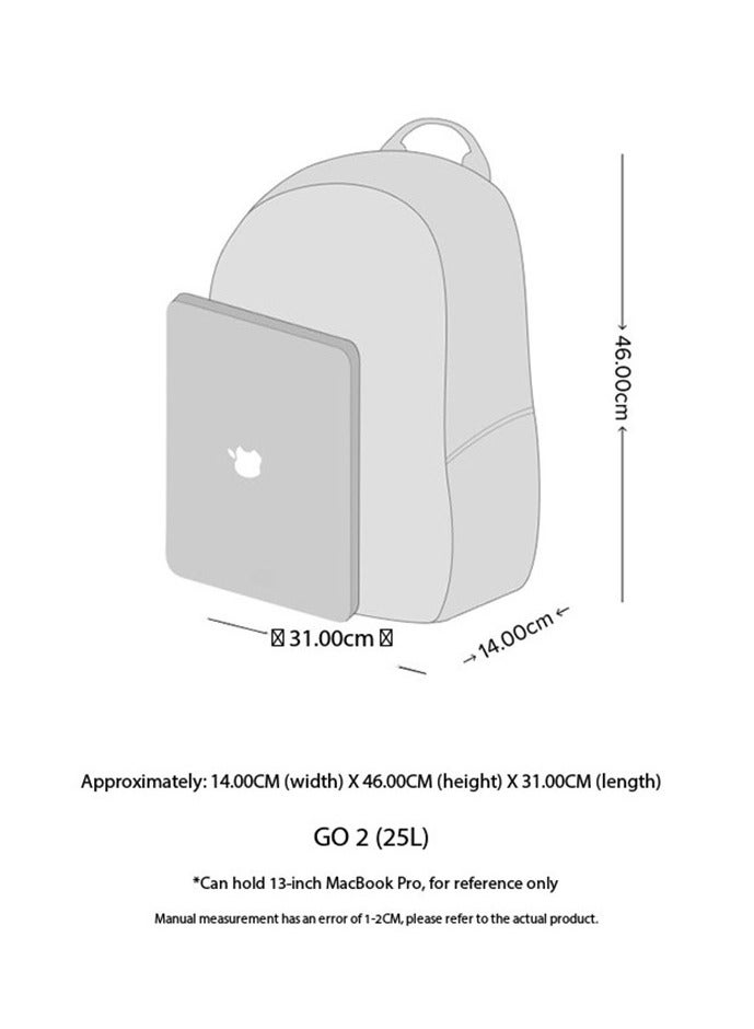 كونفرس عكس العارضة الكلاسيكية غو 2 حقيبة الظهر في الأسود - Image 3