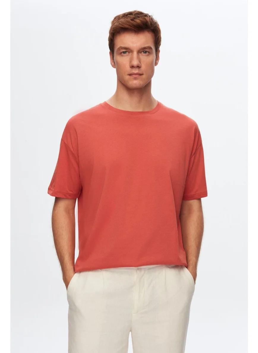 D'S DAMAT Comfort Tile 100% Cotton T-Shirt 6HC14ORT02006