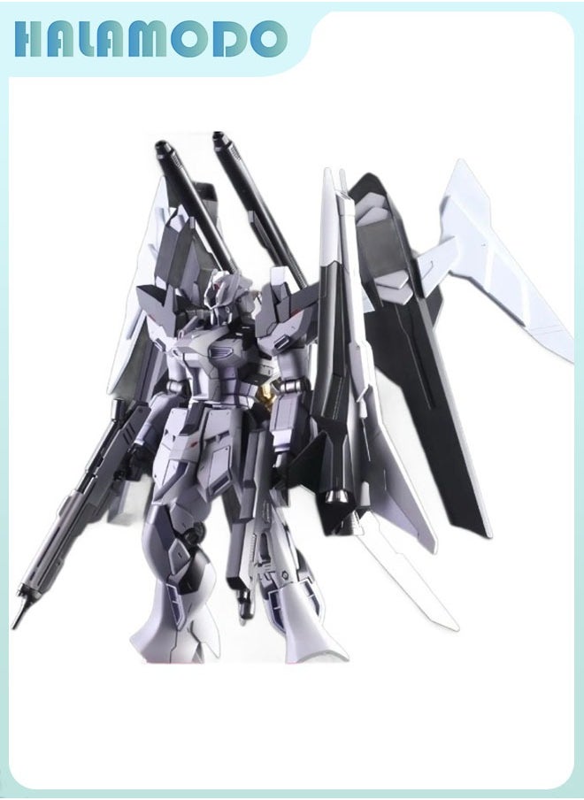 HALAMODO Mobile Suit Xingfengshe XF - 03 Dark Hi - Nu Gundam Convergent Action Figure Assembly Model with Stand, a Super Cool Desktop Decoration, an Assembly Model Toy Loved by Both Boys and Girls  - Image 1