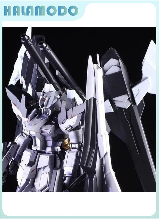 HALAMODO Mobile Suit Xingfengshe XF - 03 Dark Hi - Nu Gundam Convergent Action Figure Assembly Model with Stand, a Super Cool Desktop Decoration, an Assembly Model Toy Loved by Both Boys and Girls  - Image 4