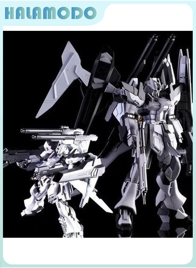 HALAMODO Mobile Suit Xingfengshe XF - 03 Dark Hi - Nu Gundam Convergent Action Figure Assembly Model with Stand, a Super Cool Desktop Decoration, an Assembly Model Toy Loved by Both Boys and Girls  - Image 5