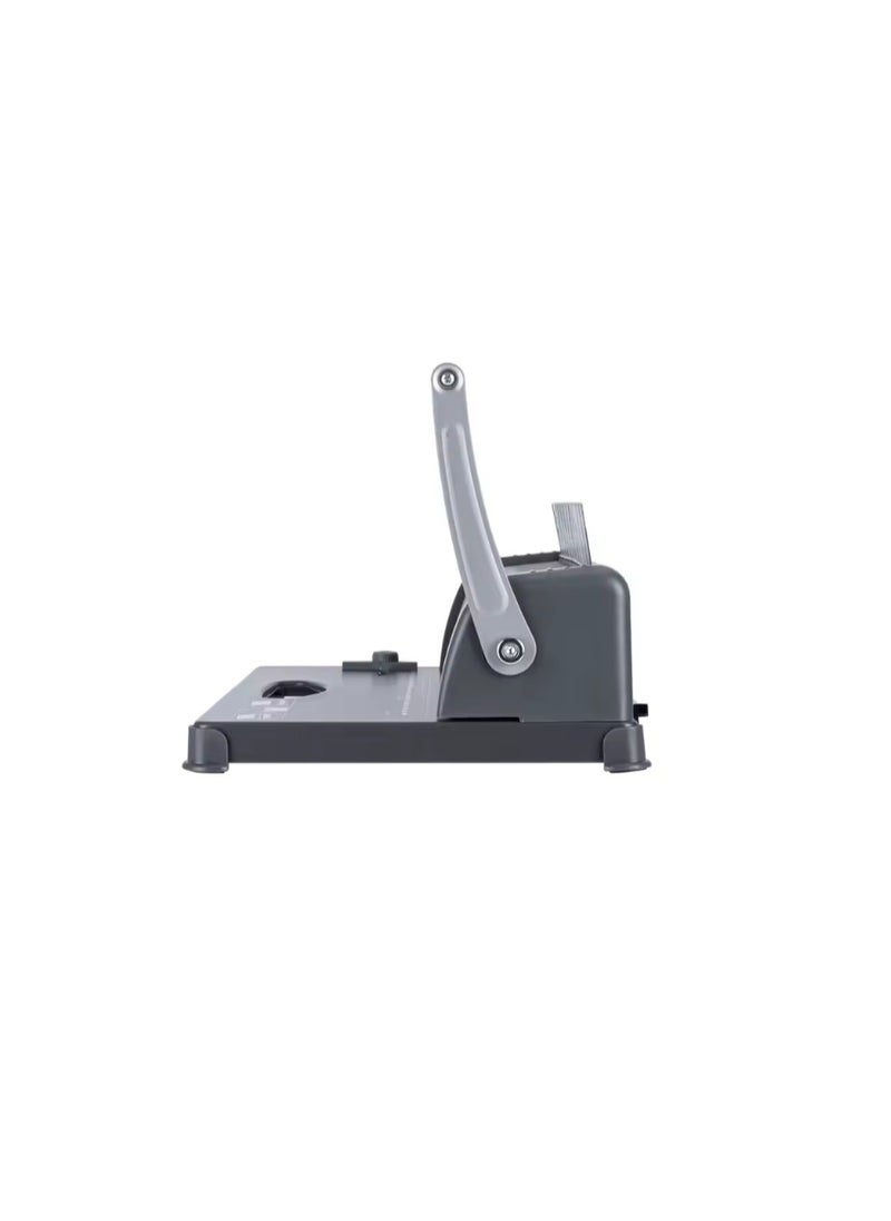 Kalon 21 Holes Plastic Comb Binding Machine  Binding Machine, Manual Comb Binder - 350 Sheet Binding Capacity/12 Sheet Punching Book Binding for Office Documents Grey  - Image 2