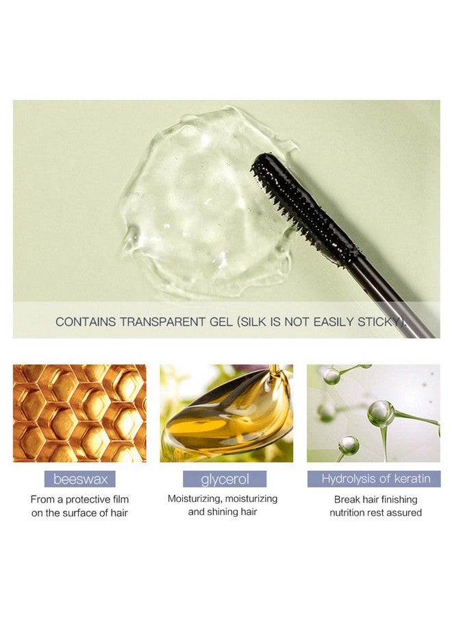 QiBest Hair Finishing Sticks, 3 Pack × 18ML Small Broken Hair Styling Gel for Flyaway Hairs, Natural Moisturizing Refreshing and Non-Greasy, Shiny on Party, Wedding, Award, Interview - Image 5