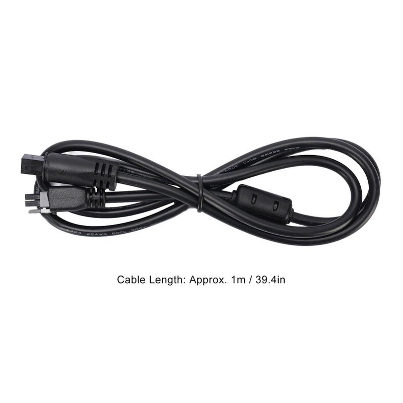 Extension Cable 2 Pack 4 Pin with Magnetic Ring Filter for AMS Lite System Compatible with Lab A1 Mini 3D Printer - Image 3