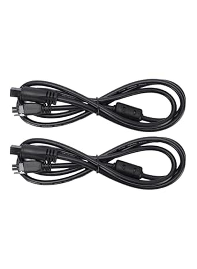 Extension Cable 2 Pack 4 Pin with Magnetic Ring Filter for AMS Lite System Compatible with Lab A1 Mini 3D Printer - Image 1