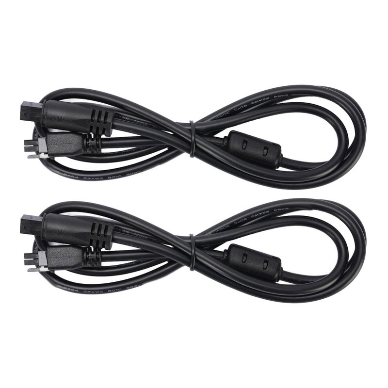 Extension Cable 2 Pack 4 Pin with Magnetic Ring Filter for AMS Lite System Compatible with Lab A1 Mini 3D Printer - Image 2
