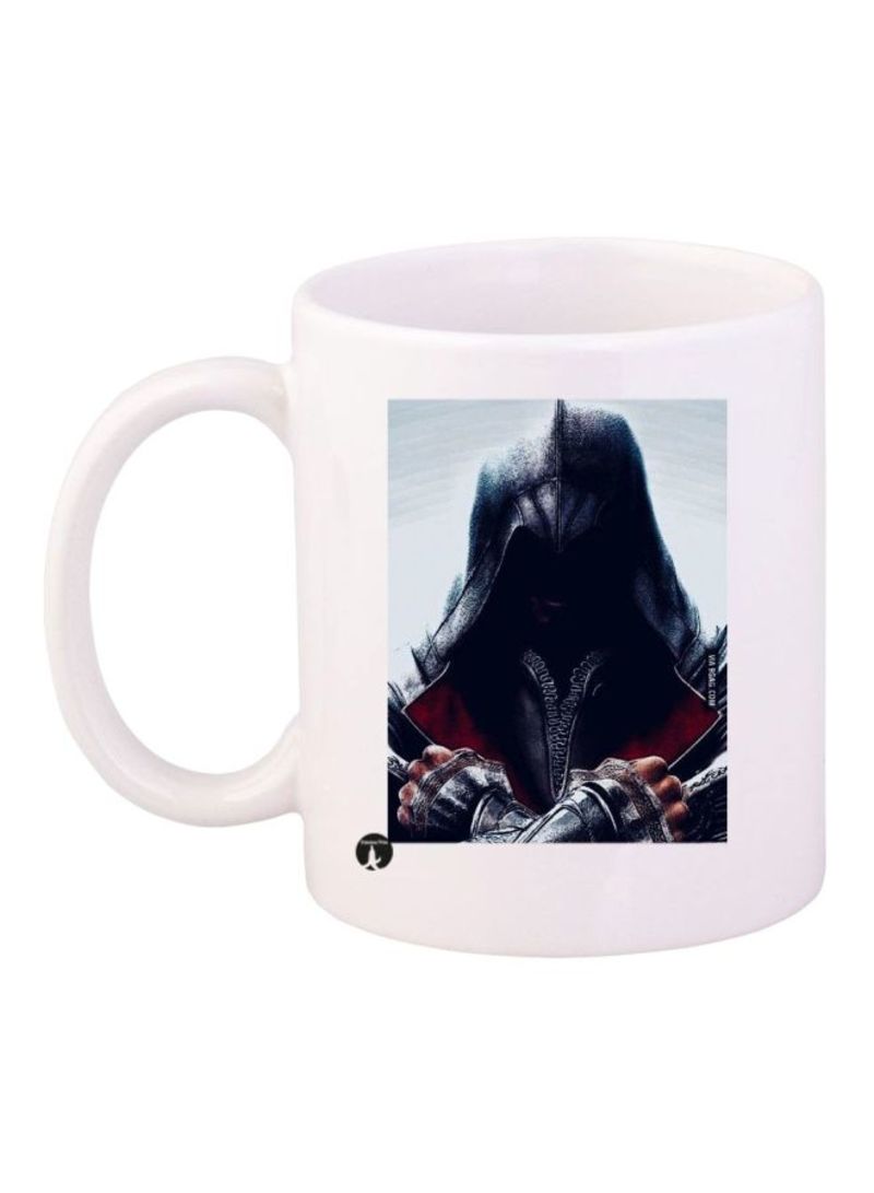 RKN Assassin's Creed Printed Coffee Mug White/Black/Grey Standard Size