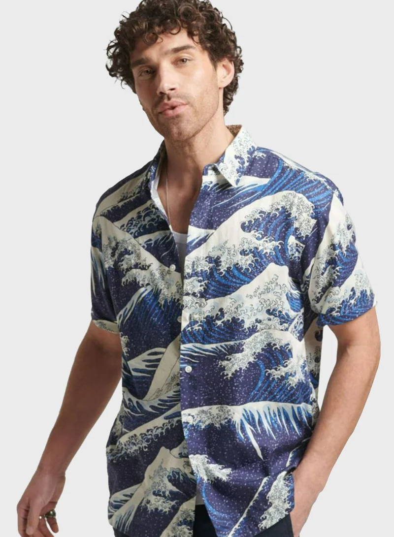 Superdry Vintage Hawaiian Regular Fit Shirt