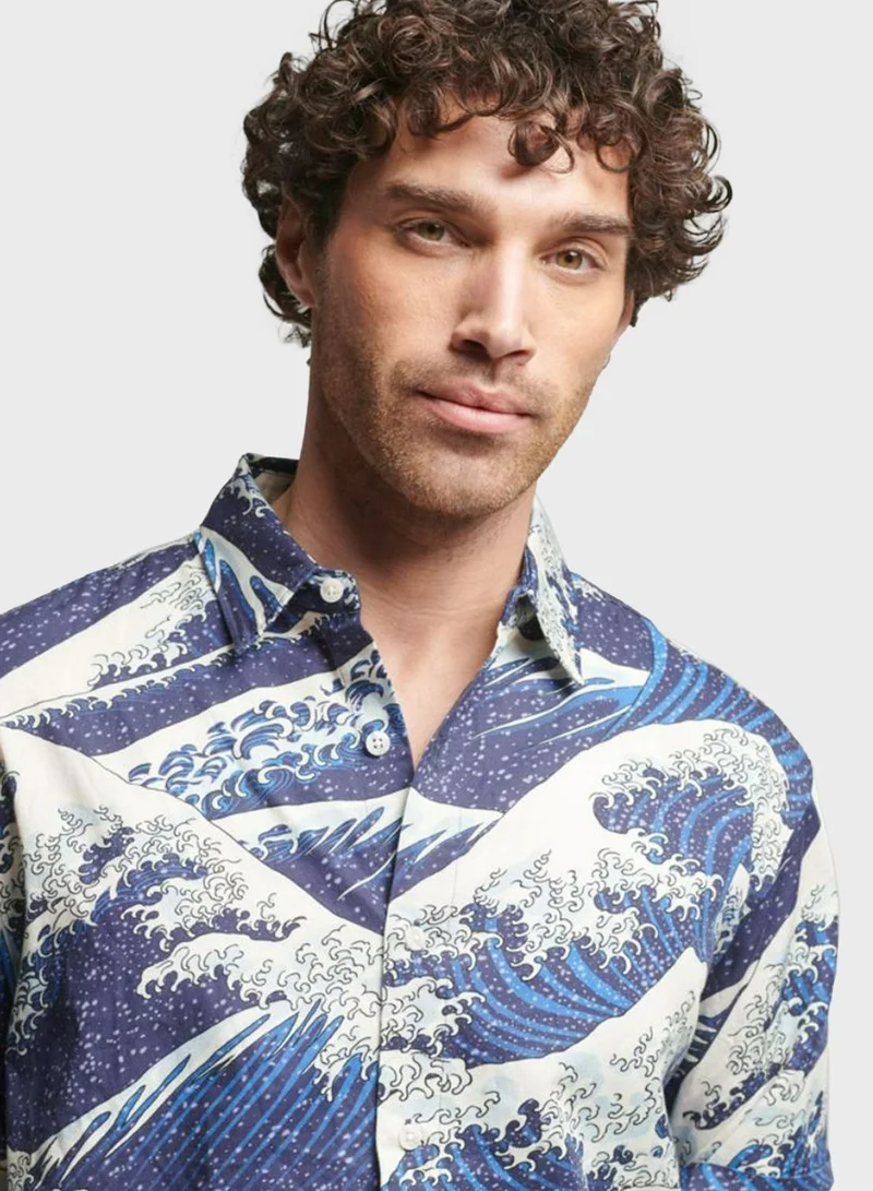 Superdry Vintage Hawaiian Regular Fit Shirt