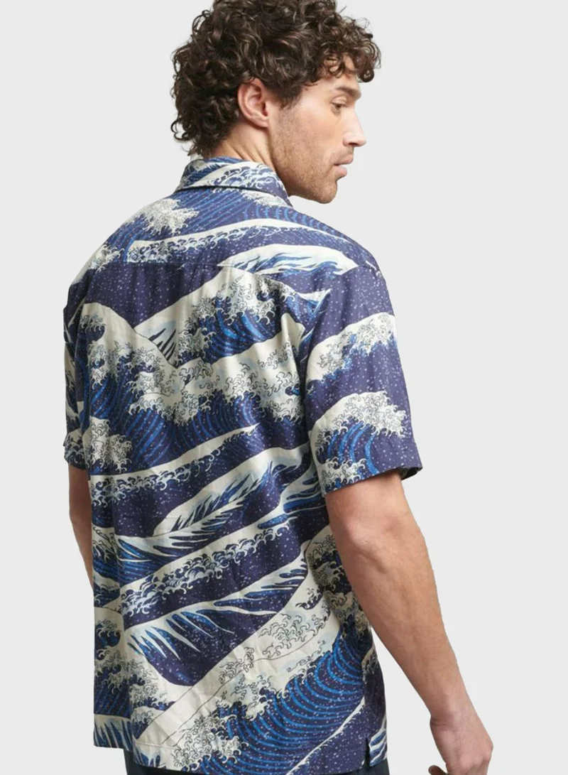 Superdry Vintage Hawaiian Regular Fit Shirt