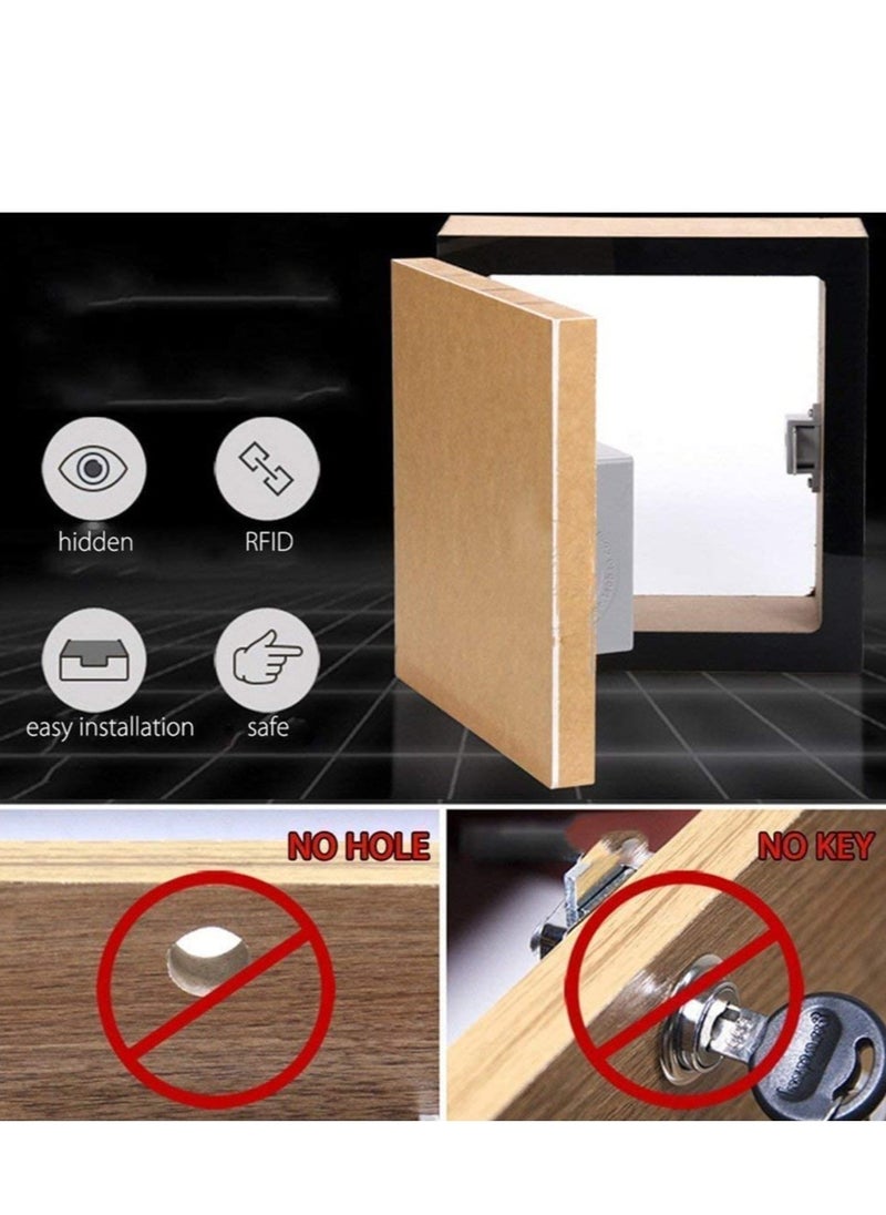 Excefore - Cabinet Lock, DIY Smart Sensor Hidden Safety Digital Cabinet Lock,Electronic Drawer Locks - Image 1
