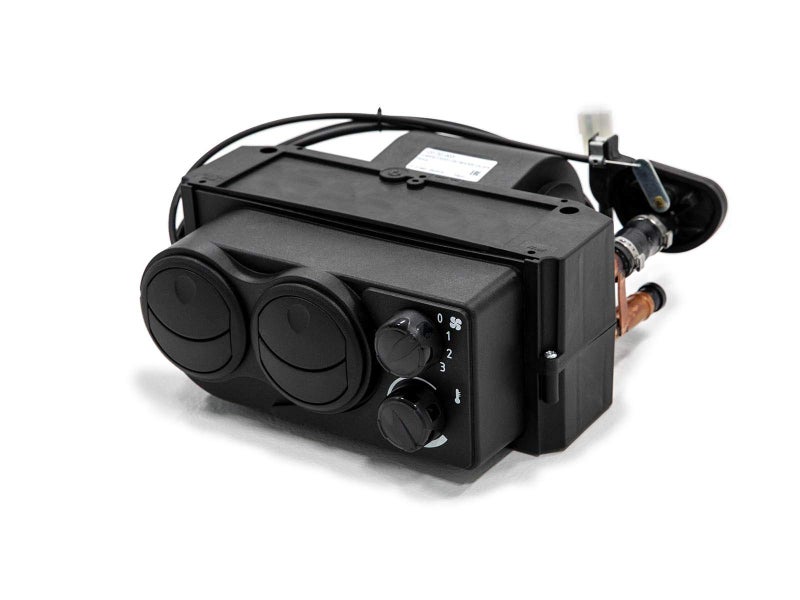 SuperATV Cab Heater for 2019 Polaris RZR XP 1000 XP 4 1000 Builtin Shutoff Valve RZR Heater Includes Defrost Hoses and Vents Adjustable Temperature and Fan Speeds