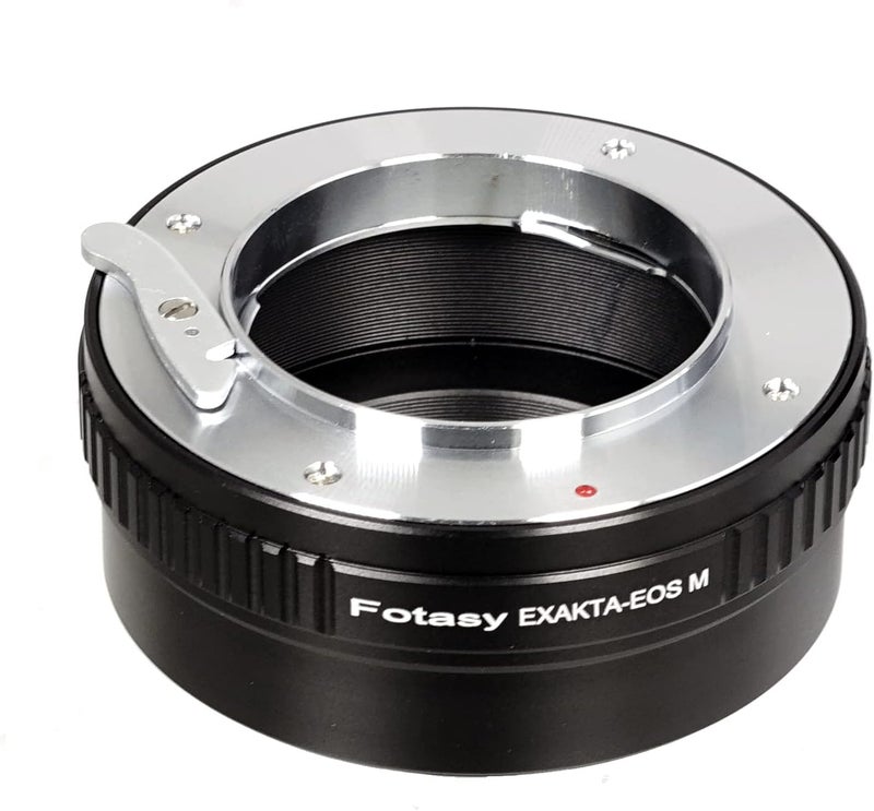 Fotasy محول عدسة إكساكتا إلى تركيب كانون EF-M، إكساكتا EFM، محول أوتو توبكون EFM، متوافق مع كاميرات كانون EOS M المرايا M M2 M3 M5 M6 M6 مارك II M10 M50 M100 M200 - Image 1