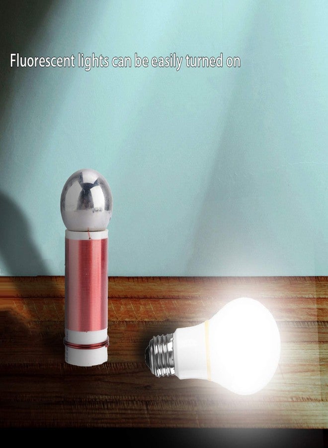 Kadimendium Tesla Coil, Portable Mini Coil Self‑Excitation Coil 5V 1W with Fluorescent Lights for DIY or Physical Experiment - Image 2