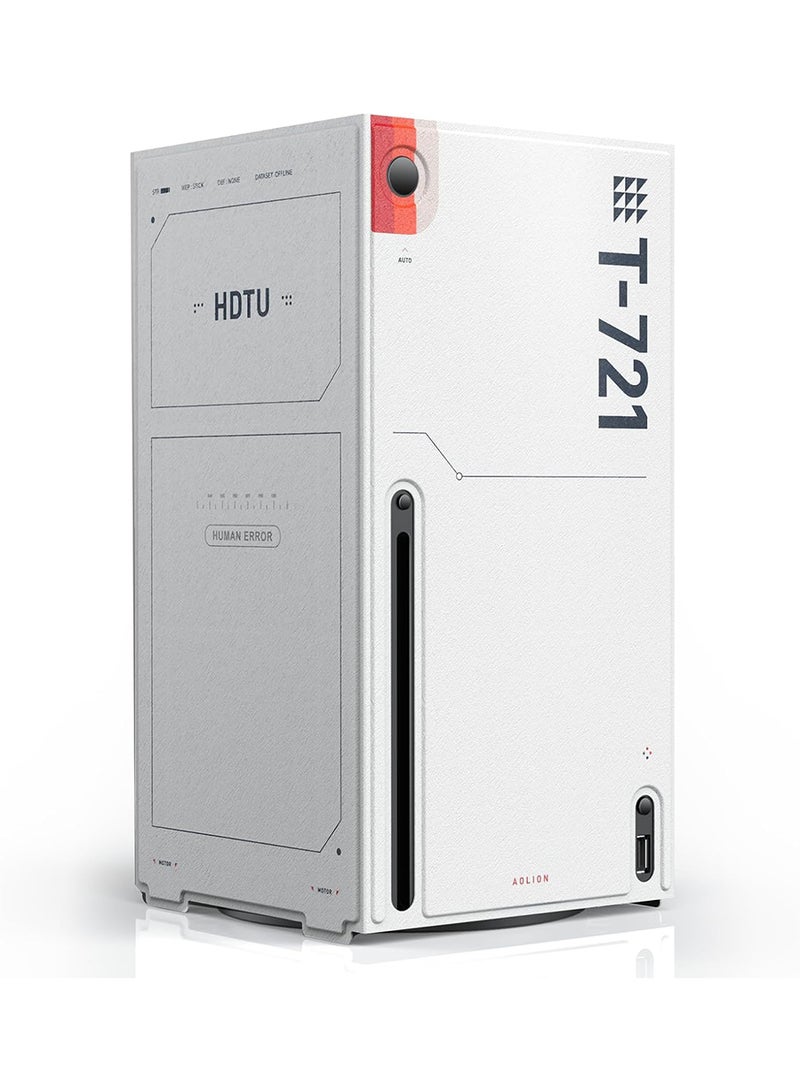 Beauenty Magnetic Smart Wraps for Xbox Series X Console, Full Protection Protective Cover Case for Xbox Series X Accessories with Premium PU Leather and Soft Inner Lining - Image 1