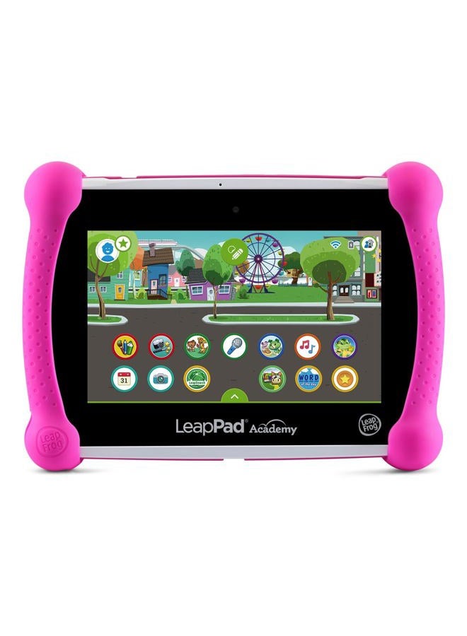LeapFrog LeapPad Academy Kids' Learning Tablet, Pink - Image 1