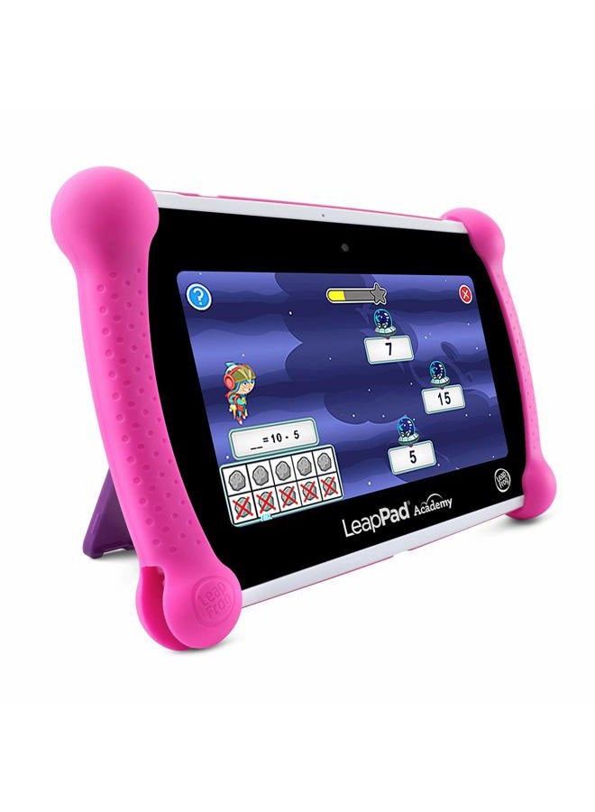 LeapFrog LeapPad Academy Kids' Learning Tablet, Pink - Image 3