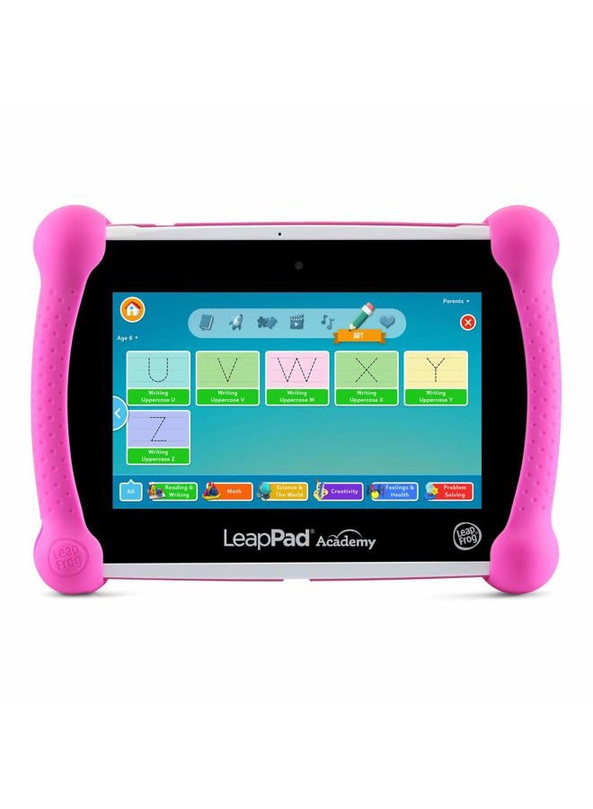 LeapFrog LeapPad Academy Kids' Learning Tablet, Pink - Image 4