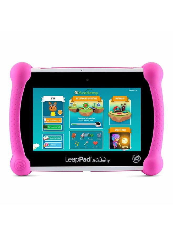 LeapFrog LeapPad Academy Kids' Learning Tablet, Pink - Image 2
