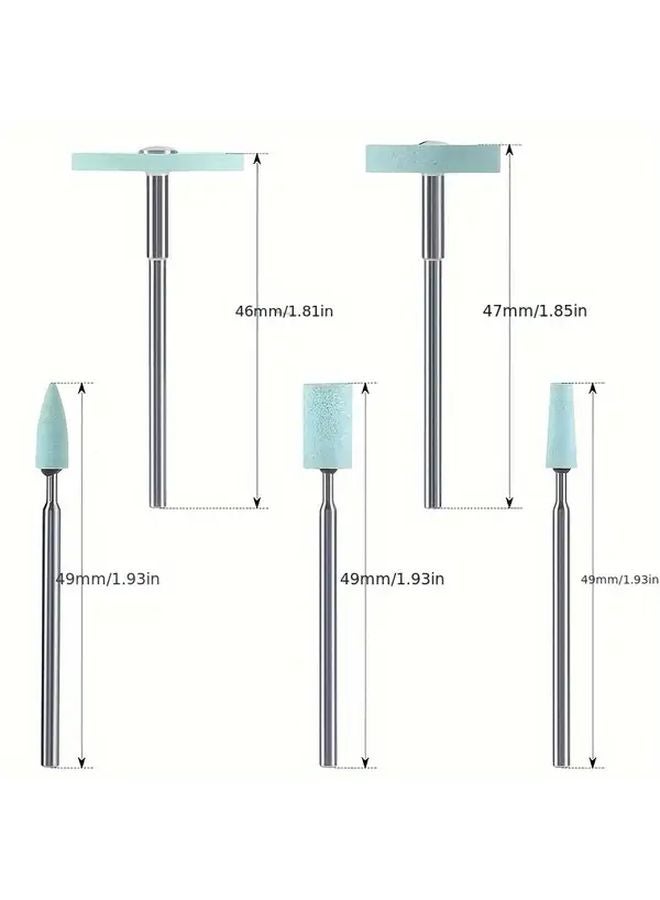 HP Green Ceramic Diamond Grinder Needle CDH0083 2 35mm Shank For Zirconia Porcelain Polishing - Image 3