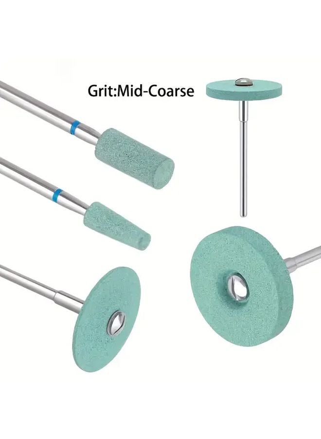 HP Green Ceramic Diamond Grinder Needle CDH0083 2 35mm Shank For Zirconia Porcelain Polishing - Image 5