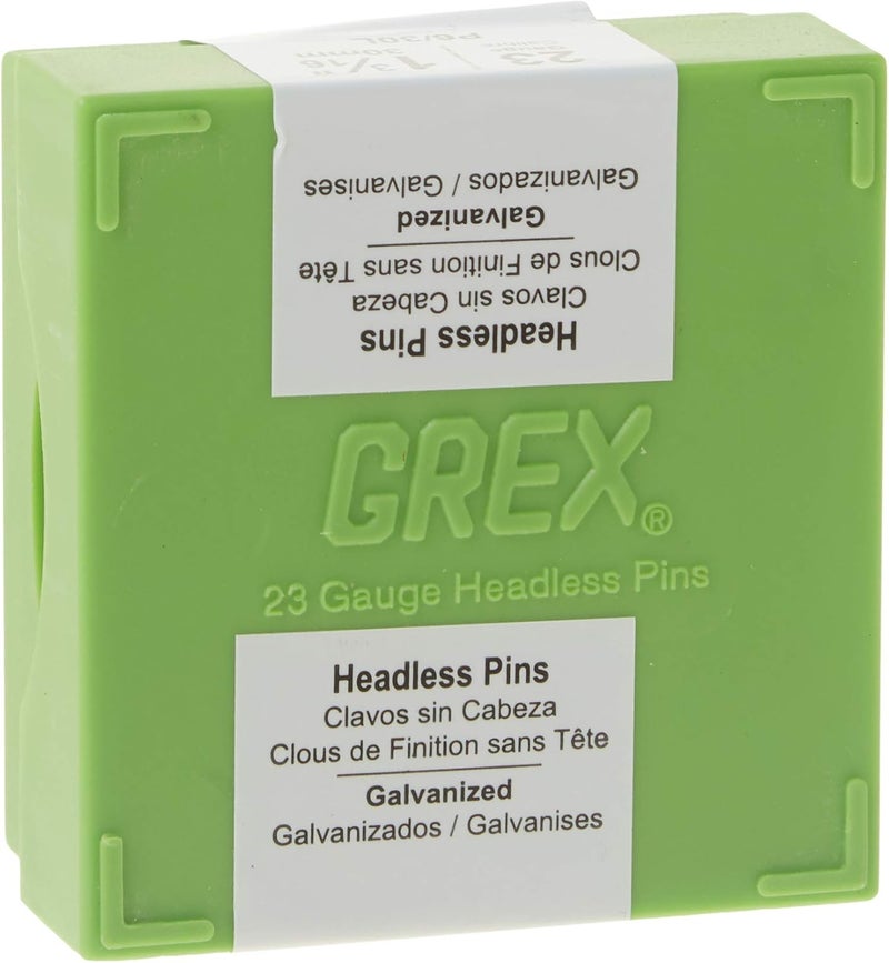 GREX P6/30L 23 Gauge 1-3/16-Inch Length Headless Pins - 10,000 Count - Image 1