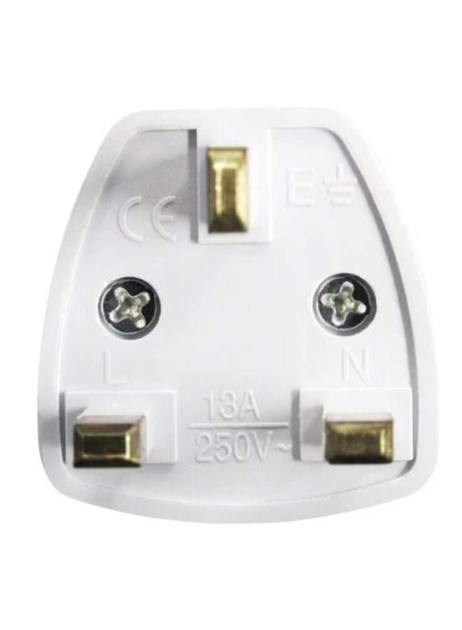 Terabyte Universal travel Plug Adapter USA/Canada/EU/AU to UAE Dubai UK HK Plug Converter, 3-Pin Travel Adapter Plug, Universal Socket Travel Adaptor Converter for Business Trip Holiday Hotel Airport - Image 3