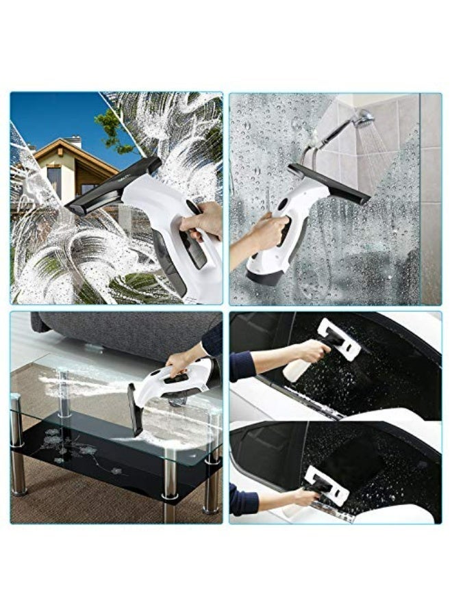 Cordless Window Vac, 35 Min Runtime, Streak-Free Cleaning, Lightweight, with Spray Bottle Kit 0.2 L 1100 W - Image 5