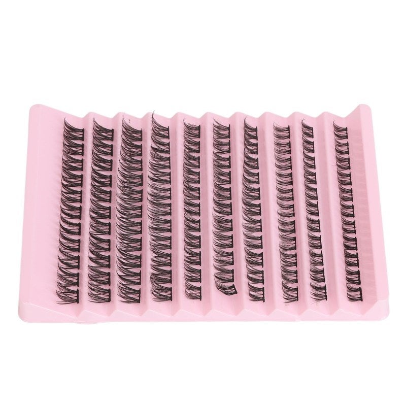 Individual Lash Clusters: 0.07mm Synthetic Fibre, Lightweight Fluffy Soft, Strong Adhesive - Long Thick Curled, Beginner Friendly for Daily Makeup & Professional Lash Extensions - Image 2