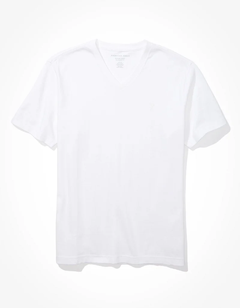 American Eagle  AE Super Soft Icon V-Neck T-Shirt for Men | Best Price UAE