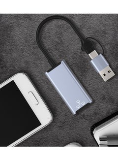 ميكسد محول USB إلى Ethernet محول USB C إلى Ethernet RJ45 محول شبكة Gigabit LAN الداعم  - Image 2