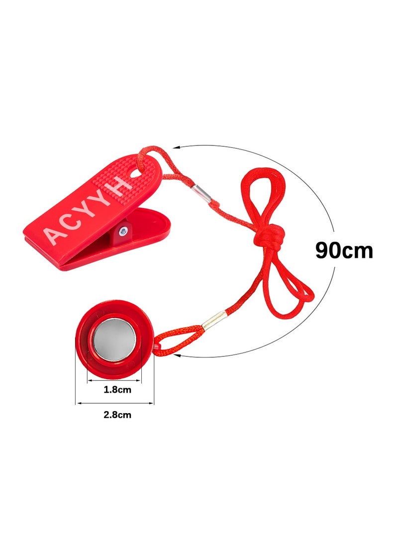 ACYYH Treadmill Safety Lock Safety Switch Starting Key Emergency Stop Switch Safety Latch Absorbent - Image 2