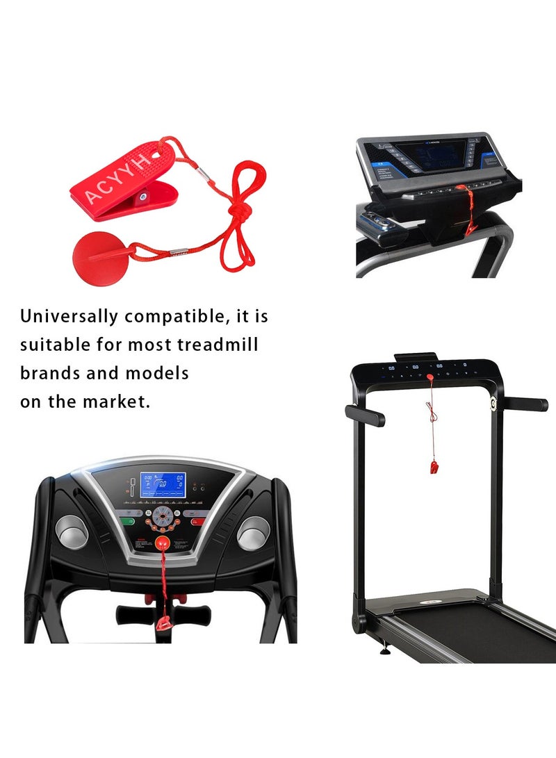 ACYYH Treadmill Safety Lock Safety Switch Starting Key Emergency Stop Switch Safety Latch Absorbent - Image 5