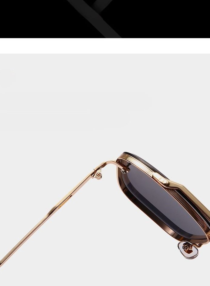 HDCRAFTER Metal Frame Polarized UV400 Sunglasses - Image 3