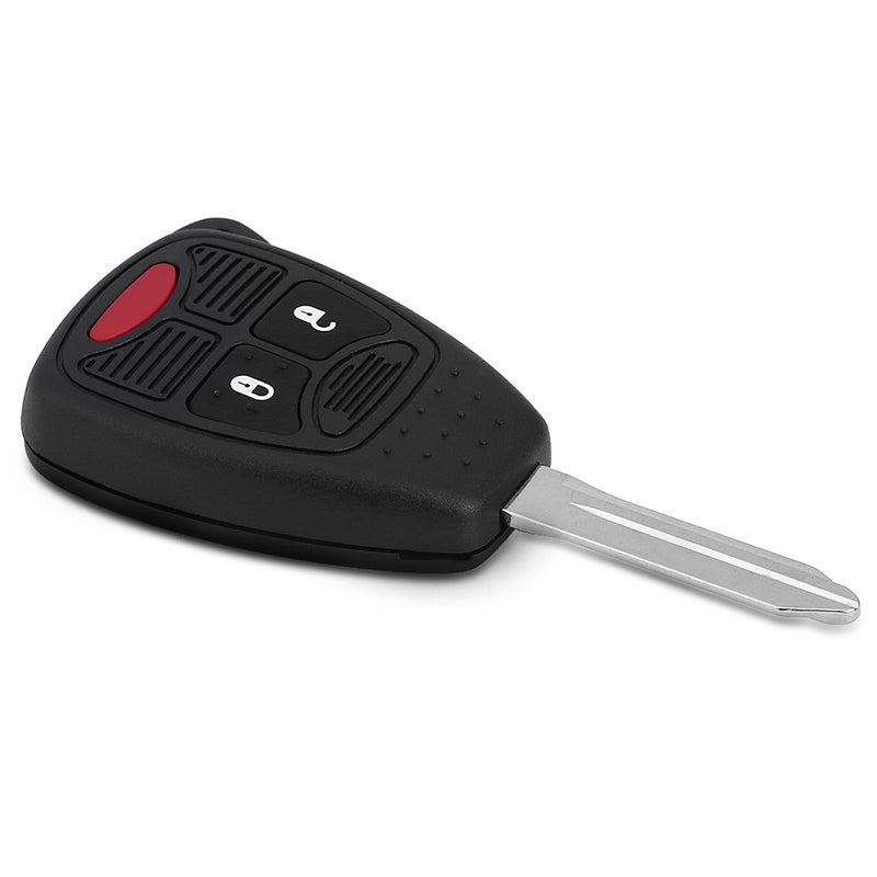 3 Button Remote Key: Uncut Blade 315MHz Chip ABS Plastic - Durable Replacement Key Fob for Chrysler Dodge Jeep Vehicles - Image 2