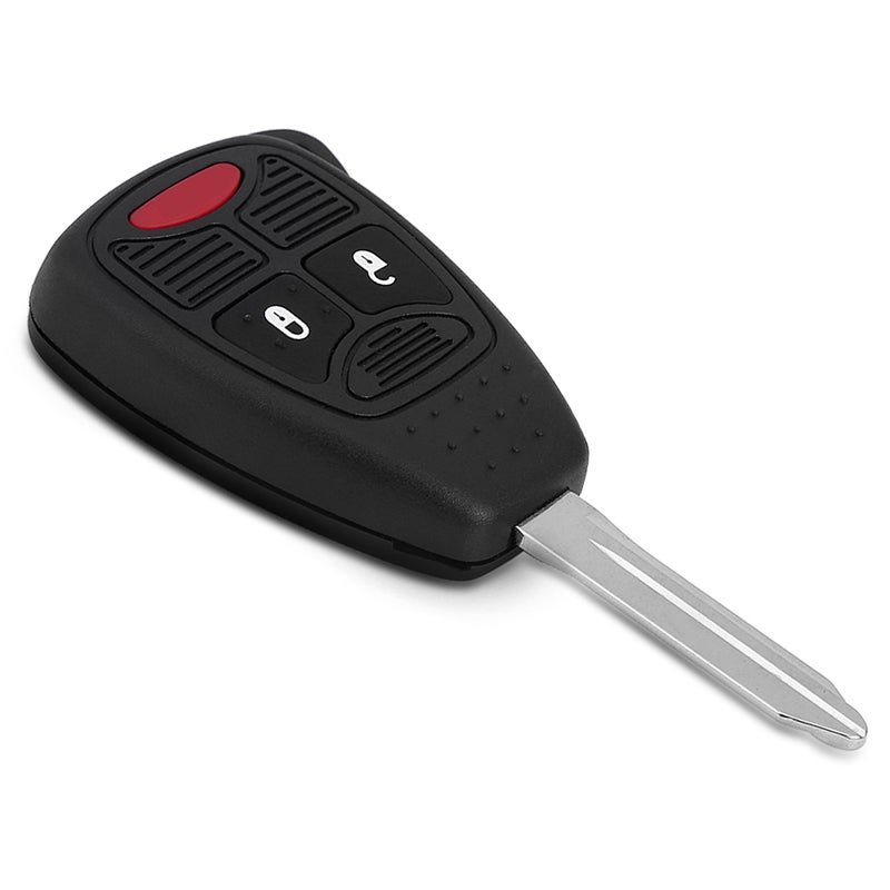 3 Button Remote Key: Uncut Blade 315MHz Chip ABS Plastic - Durable Replacement Key Fob for Chrysler Dodge Jeep Vehicles - Image 1