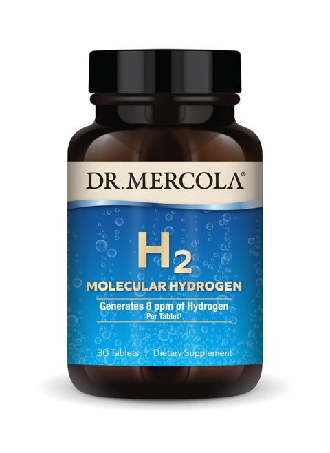 H2 molecular hydrogen generates 8 ppm of hydrogen per tablet 30 tablets dietary supplement