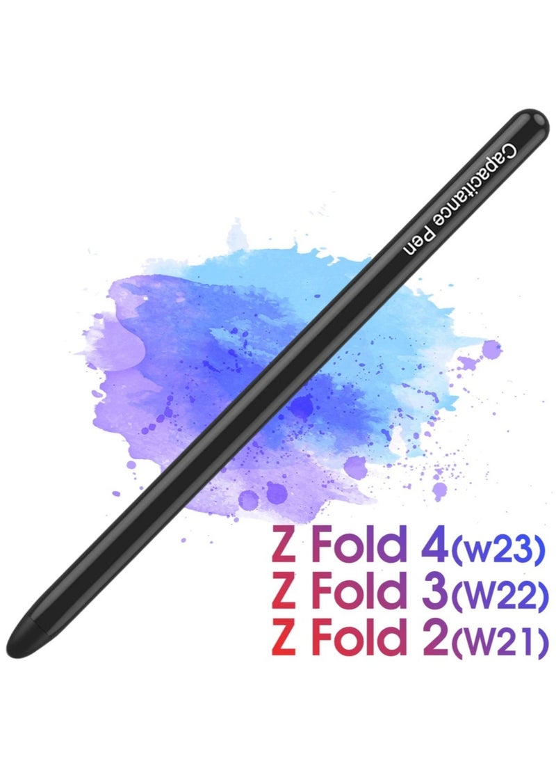 ELTRAZONE Stylus Pens for Touch Screens, Smart Digital Stylus Pen, High Sensitivity and Smoother Writing, Active Stylus Pens for Galaxy Z Fold 4 (Black) - Image 1
