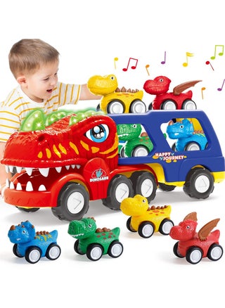 5 Pieces Dinosaur Vehicle Car Toys for Toddlers Age 2-6, Monster Trucks Toys Set for Kids Boys Girls Toddler Trucks Toys - pzsku/ZC3C0F0AEA5AA620A1593Z/45/_/1702352369/b2ef6a52-8aba-40b9-bd6e-2ea452cc4cfa