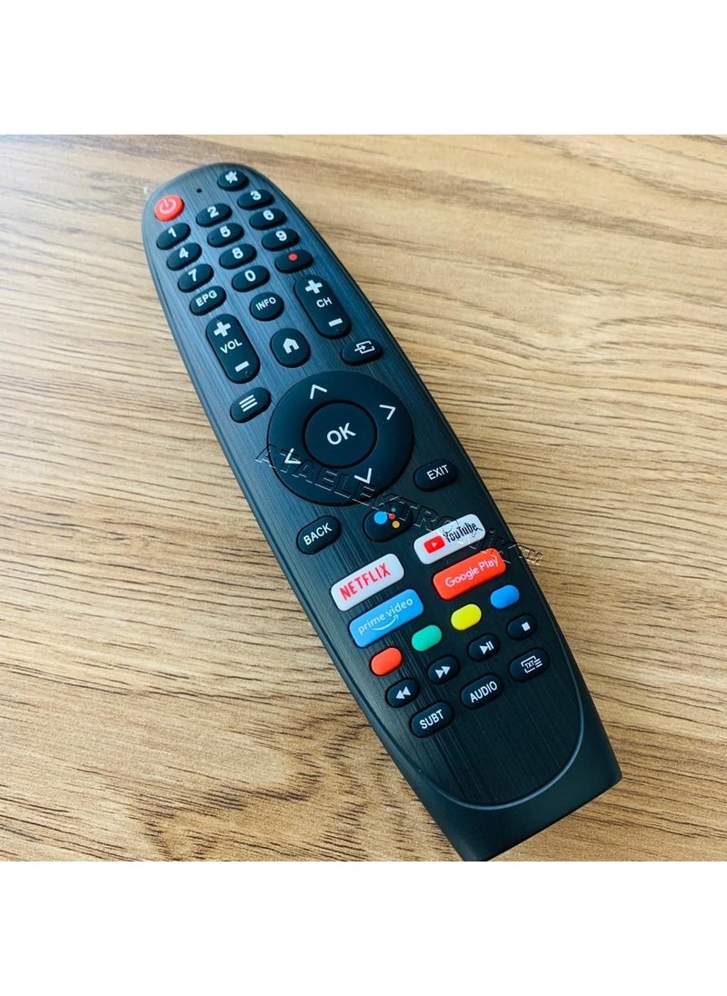 Ata Elektronik - Onvo OV50F900 OV65F900 OV55F900 OV32F700 OV43F800 OV32F700 OV43F900 OV58900 Android Smart LED TV Remote Control Voice Command NO - Image 1