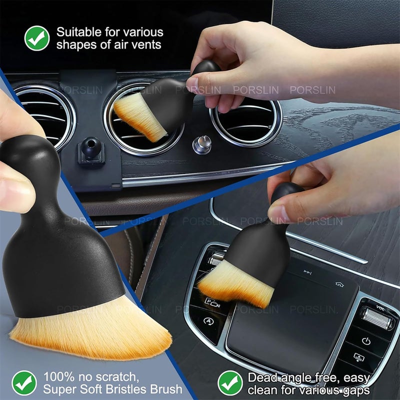Porslin 5 Pcs Microfiber Car Duster Kit with Extendable Handle - Image 5