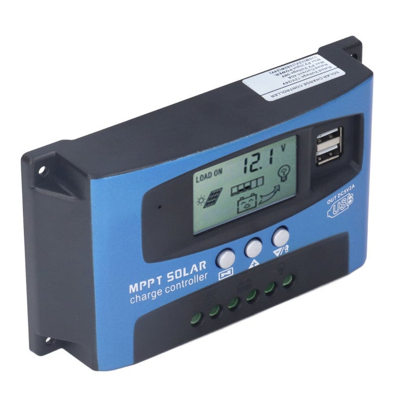 Mppt Solar Charge Controller 12V 24V: 98% Circuit Conversion Efficiency - 99.9% Mppt Tracking Efficiency, Multi Peak Tracking Technology for Off Grid Systems, Street Lighting, Photovoltaic Panels - Image 5