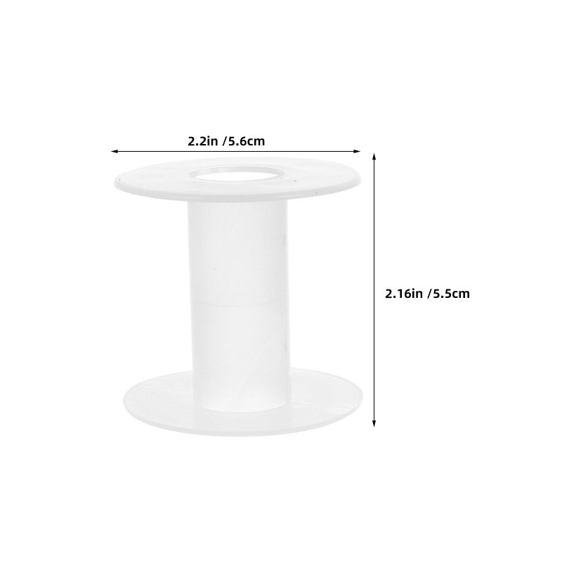 20pcs Empty Fishing Line Spools Beading Wire Thread Bobbins Storage Organizer Reel - Image 5