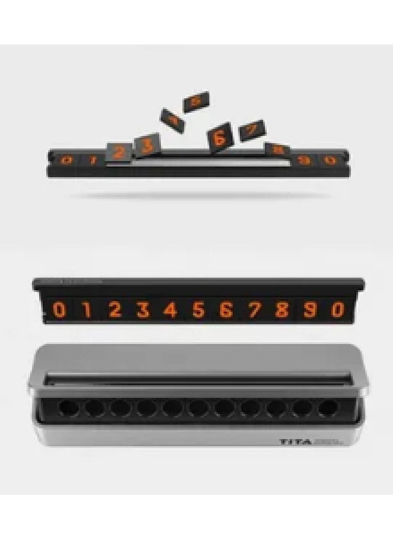 Generic Temporary Car Parking Drawer Plate  - Image 3