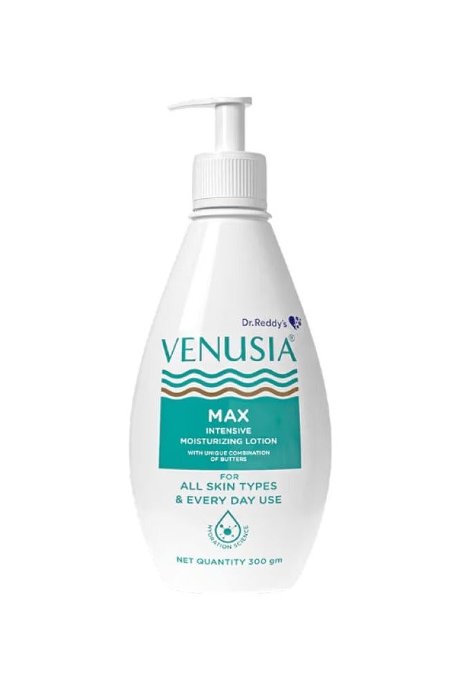 VENUSIA Moisturizer Lotion For Everyday Use for Dry Skin Contains Shea Butter  Mango Butter  Aloe Butter and Cocoa Butter. Paraben Free and Non irritant formula 300 g - Image 1