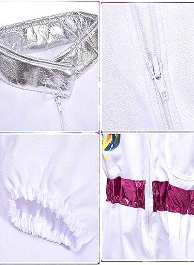 RATSAW Astronaut Space Costume for Girls, Pilot Costume, Girls Space Jumpsuit, Role Play Set for Kids Cosplay - Image 5