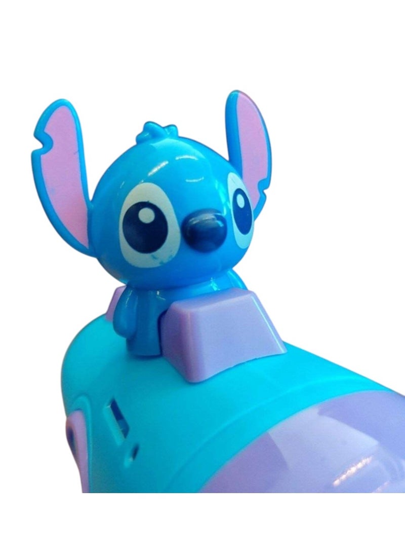 Toy Box Stitch Automatic Bubble Maker Gun – Colorful Bubble Blower Toy with Multiple Nozzles, Easy Grip Handle, and Refillable Solution Tank – Outdoor Fun Toy for Kids, Parties, Birthdays, and Summer Play  - Image 5