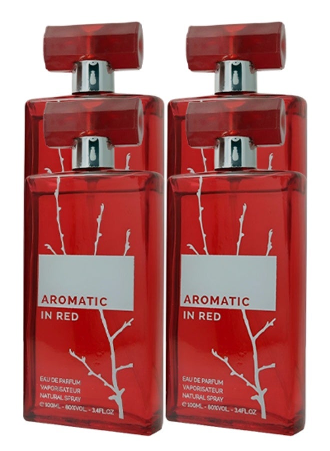 اروماتك 4 قطع عطر أروماتيك إن ريد للجنسين 100 مل - Image 1